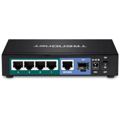 3. TRENDnet Switch  6 Port Gbit PoE+  65W                Metall