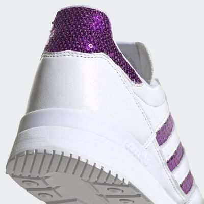 8. Buty damskie Adidas Originals ZX 500 Cloud White/Shock Purple - G55663