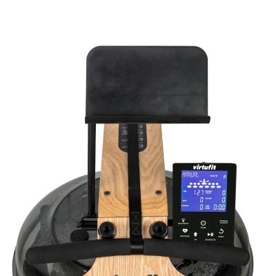 16. VIRTUFIT ELITE DREWNIANY WIOŚLARZ Z OPOREM WODNYM - DREWNO/DĄB