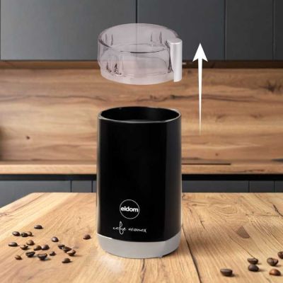 2. ELDOM MŁYNEK DO KAWY MK40 CAFRO 180W CZARNY