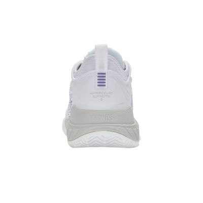 4. Sneakersy damskie K-swiss HYPERCOURT SUPREME 2 do tenisa białe (99071-160-M)