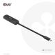 11. CLUB3D CAC-1588 adapter kablowy 0,17 m USB Type-C HDMI Czarny