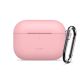 2. Etui Tech-Protect Silicone Hook na AirPods Pro - różowe