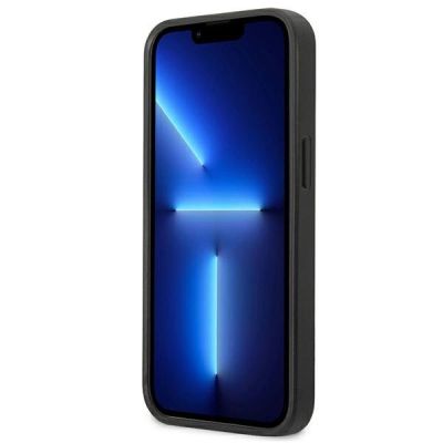 5. Etui Karl Lagerfeld Allover na iPhone 13 mini - czarne