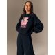 3. Bluza dresowa loose bez kaptura damska 4F 4FRSS26TSWSF2972-20S