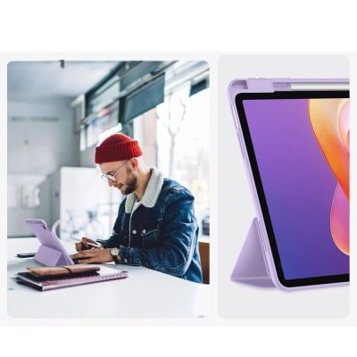 9. Etui Tech-Protect SmartCase Pen na Xiaomi Redmi Pad 2 11.0 - fioletowe