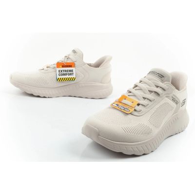 5. Skechers buty sportowe męskie Bobs Squad Chaos SLIP-INS ecru