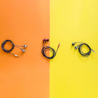 6. Dudao metalowe przewodowe słuchawki douszne 3,5 mm mini jack szary (X2C-Grey)