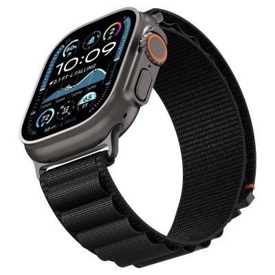 8. Pasek Pasek Spigen WBF1 na Apple Watch 44 / 45 / 46 / 49 mm - czarny