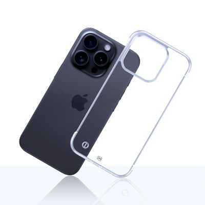 3. Etui 3mk Just20g Clear Case na Apple iPhone 15 Pro - przezroczyste