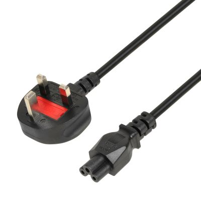 2. KABEL ZASILAJĄCY I-BOX DO NOTEBOOKÓW (KONICZYNKA) VDE 3X0,75MM MIEDŹ WTYCZKA UK