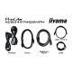 16. Monitor IIYAMA 86,4cm (34") XCB3497WQSNPH-B1 21:9 HDMI+DP+USB-C Webc