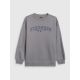 10. Bluza dresowa loose bez kaptura chłopięca 4F 4FJRSS26TSWSM2635-24S