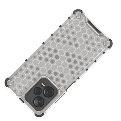 8. Honeycomb etui do Xiaomi Redmi Note 12 Pro+ pancerny hybrydowy pokrowiec czarne