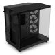 6. NZXT OBUDOWA KOMPUTEROWA NZXT H6 FLOW RGB MIDI TOWER Z OKNEM CZARNA
