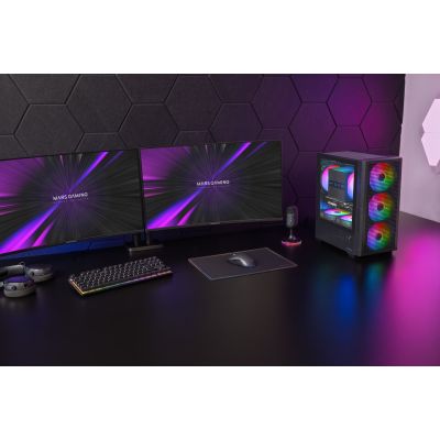 11. TACENS MARS MC-QUANTUM 3xFDB120+1xARGB120 USB-C ATX-obudowa/cases