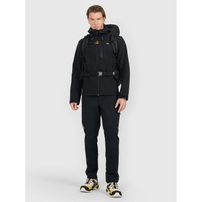 2. Kurtka softshell wiatroodporna membrana 8000 męska 4F 4FRAW25TSOFM506-20S