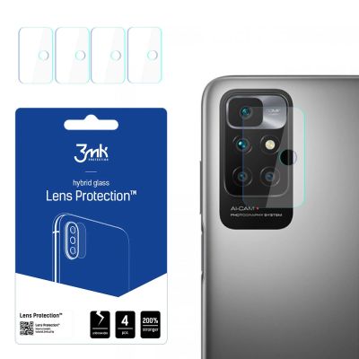 Szkło hybrydowe do obiektywu aparatu 3mk Lens Protection™ na Xiaomi Redmi 10 2022