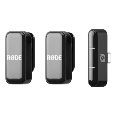5. RODE Wireless Micro - 2-kanałowy cyfrowy system bezprzewodowy (USB-C, Czarny)