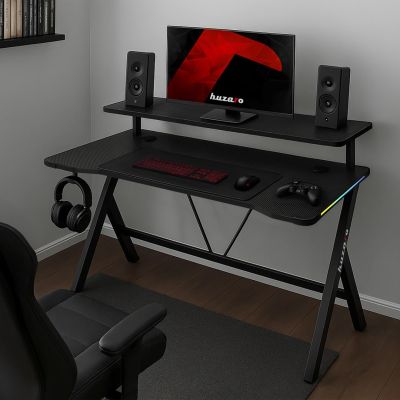 5. Biurko Huzaro Hero 1.9 RGB Black