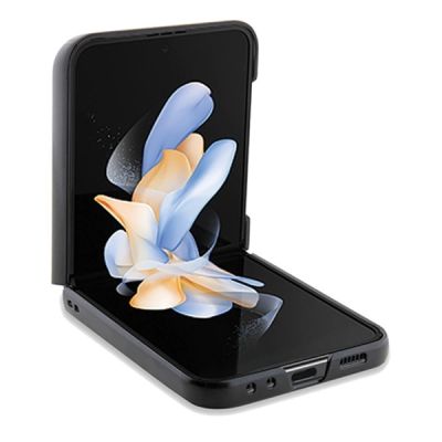 4. Etui Mercedes Leather Urban na Samsung Galaxy Z Flip 5 - czarne