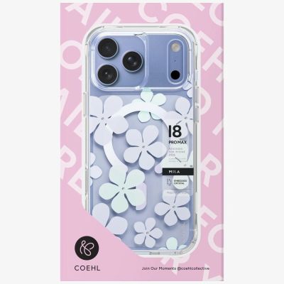 5. Etui UNIQ Coehl Mila Magnetic Charging na iPhone 18 Pro Max / 17 Pro Max - niebieskie