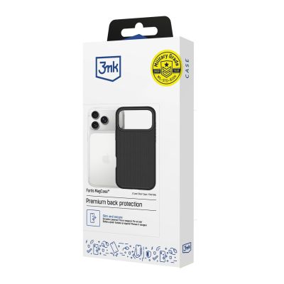 22. Etui 3mk Fortis MagCase na iPhone 17 Pro - czarne