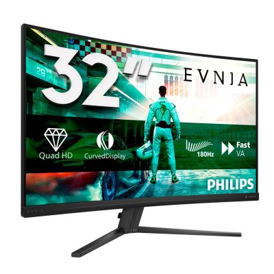 20. Philips Evnia 32M2C3500L/00 monitor komputerowy 80 cm (31.5") 2560 x 1440 px Quad HD LCD Czarny