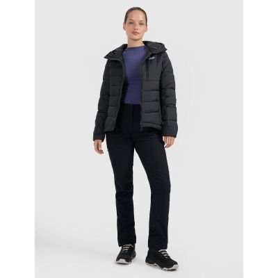 6. Kurtka puchowa trekkingowa z wypełnieniem Primaloft Silver damska 4FRAW25TDJAF0792-20S