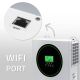 6. Qoltec Hybrydowy inwerter solarny Off-Grid 1500W | 100A | 12V | MPPT | Sinus | Opcja Wi-Fi | Power Factor 1.0