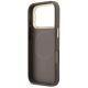 7. Etui Guess 4G PU Triangle Logo & Stand Camera Magsafe na iPhone 18 Pro / 17 Pro - brązowe