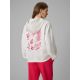 2. Bluza dresowa loose z kapturem damska 4F 4FRSS26TSWSF2836-11S