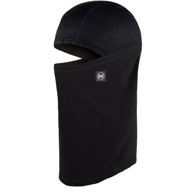 Kominiarka BUFF MERINO MW HINGED BALACLAVA SOLID BLACK
