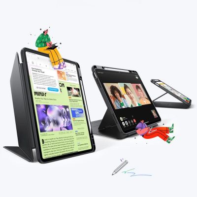 2. Etui ESR Flip Hybrid na iPad Air 13" 1 / 2 (gen.) 2024-2025 - czarny