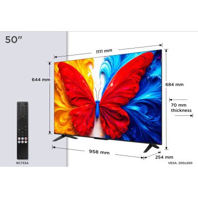 4. Telewizor 50" TCL 50S5L