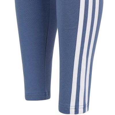 10. Legginsy adidas Essentials 3-Stripes Cotton Tights Jr IS2633