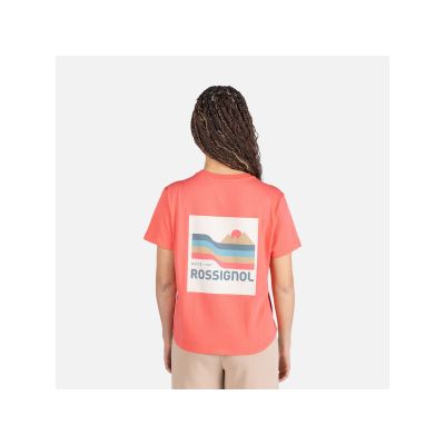 4. Koszulka damska ROSSIGNOL W Waterfall Tee różowy