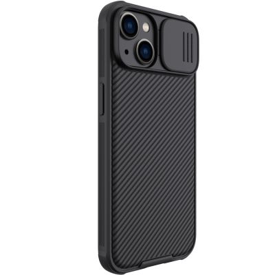 3. Nillkin CamShield Pro Case etui iPhone 14 Plus pancerny pokrowiec osłona na aparat kamerę czarny
