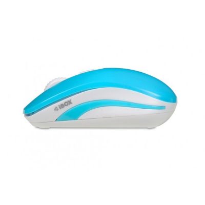 4. Mysz IBOX LORIINI IMOF008WBL (optyczna; 1600 DPI; kolor niebieski