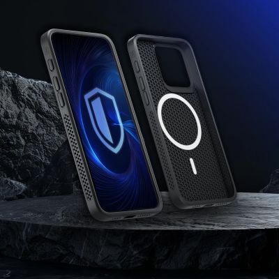 4. Etui 3mk COOLing MagCase na Apple iPhone 15 Pro Max - czarne