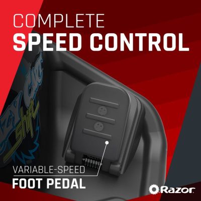 10. Razor CRAZY CART Shift Lightshow Lithium - Pojazd elektryczny do driftu