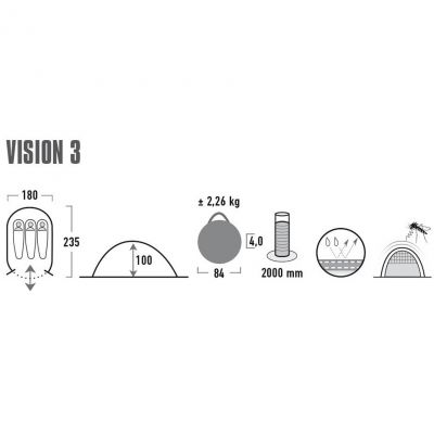 5. Namiot High Peak Vision 3 10290