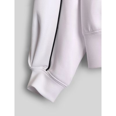 7. Bluza dresowa regular z kapturem damska 4F 4FRSS26TSWSF2990-10S