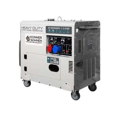 2. Generator diesla KS 9200HDES-1/3 ATSR 230/400V, rozruch elektryczny (EURO V)