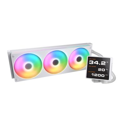 2. COUGAR CGR-PSDVPRGB-W-360 Procesor Chłodnica cieczy all-in-one 12 cm Biały