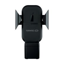 Terratec ChargeAir All Car Uchwyt aktywny Telefon komórkowy/Smartfon, Smartwatch Czarny
