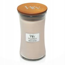 Świeca elipsa VANILLA & SEA SALT WOODWICK