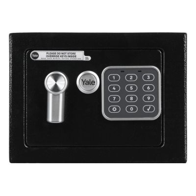 4. Yale Mini Electronic Safe Black Sejf podstawowy YSV mini czarny