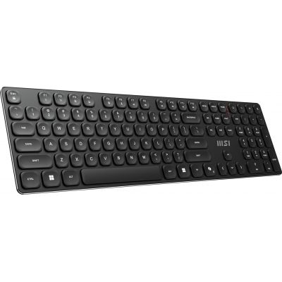27. Zestaw klawiatura + mysz MSI Forge K210 Wireless Mouse and Keyboard Combo bezprzewodowe czarne