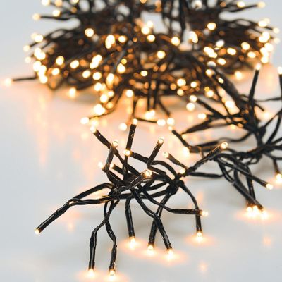 LAMPKI CHOINKOWE ŁAŃCUCH ŚWIETLNY 3000 LED TIMER CIEPŁY BIAŁY